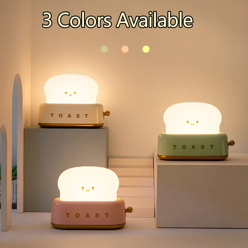 Ekmek Kızartma Makinesi Görünümlü USB Gece Lambası
