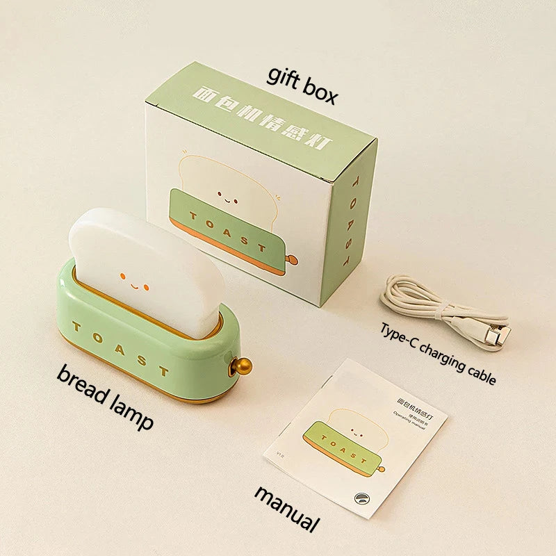 Ekmek Kızartma Makinesi Görünümlü USB Gece Lambası