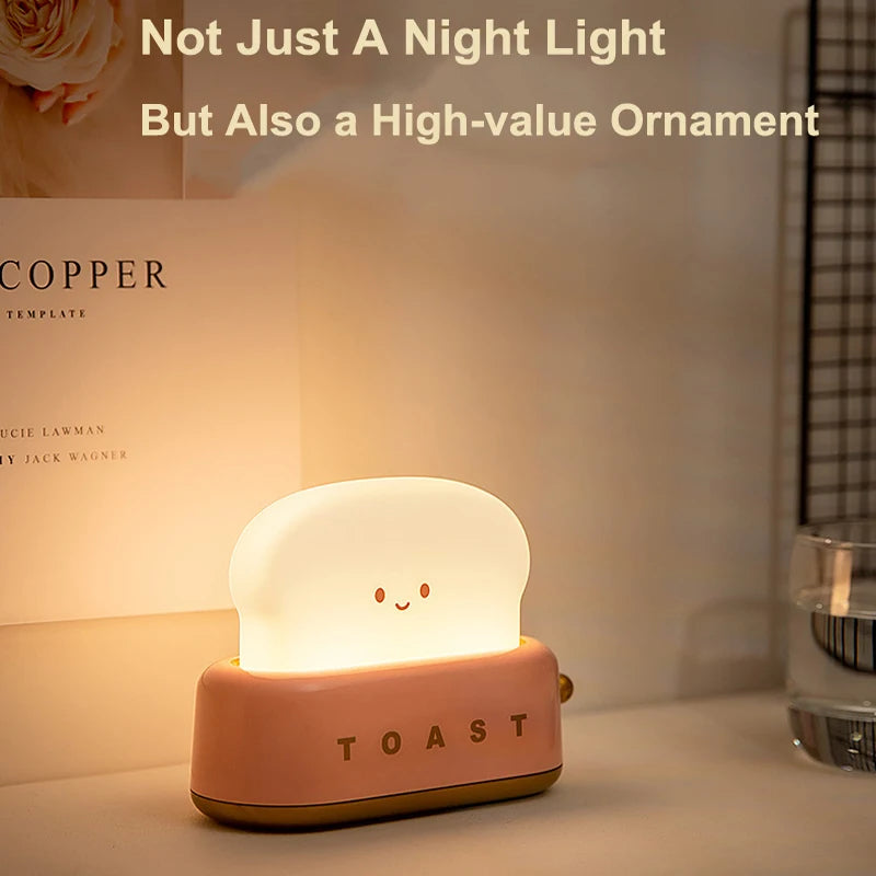 Ekmek Kızartma Makinesi Görünümlü USB Gece Lambası