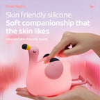 3 Kademeli Zamanlayıcılı Flamingo LED Gece Lambası