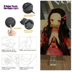 Demon Slayer 3D LED Gece Lambası (Tanjirou, Nezuko, Zenitsu)